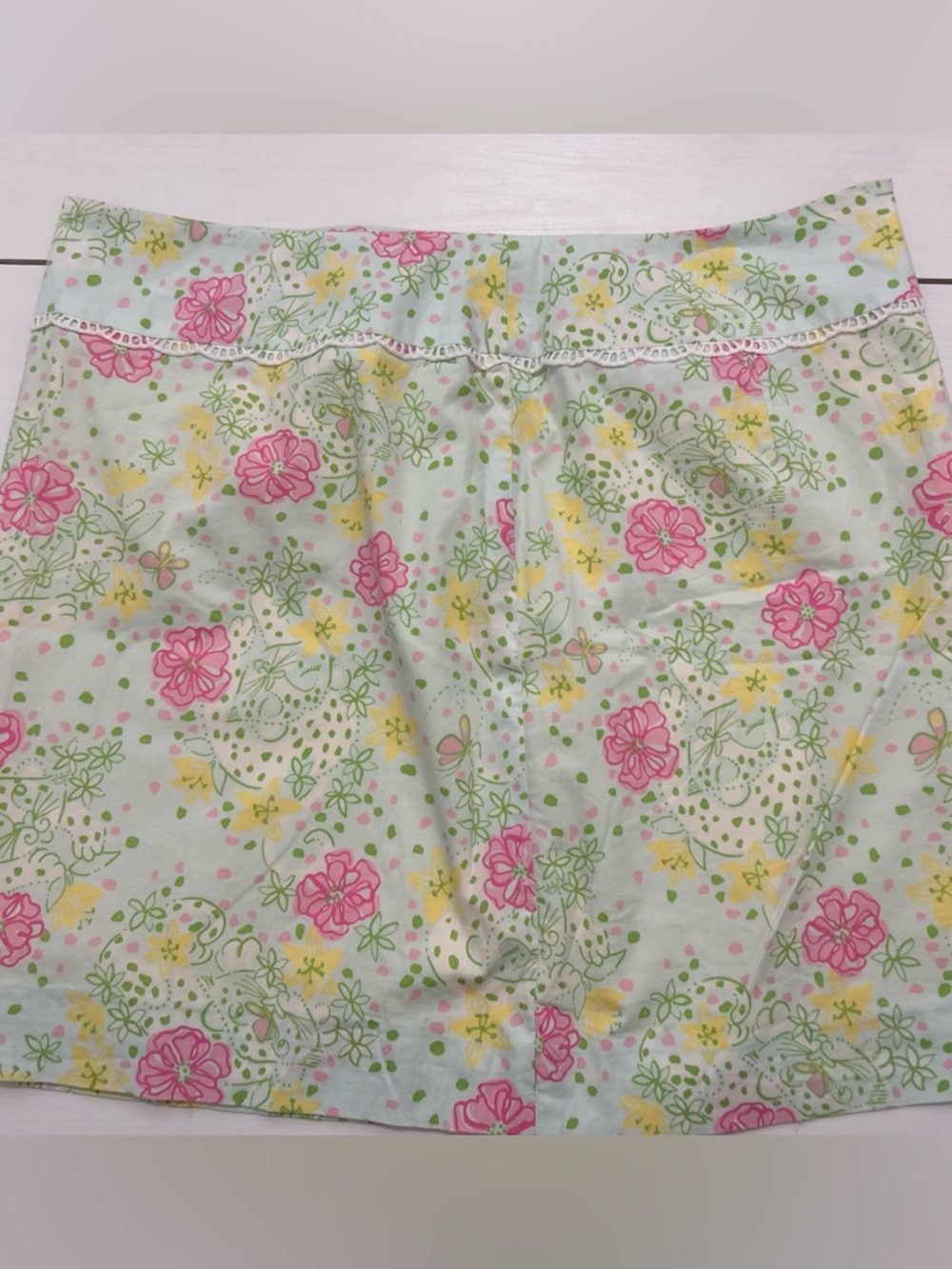 Vintage Lilly Pulitzer Floral Mini Skirt | Black Label | Y2K Pastel Floral Print